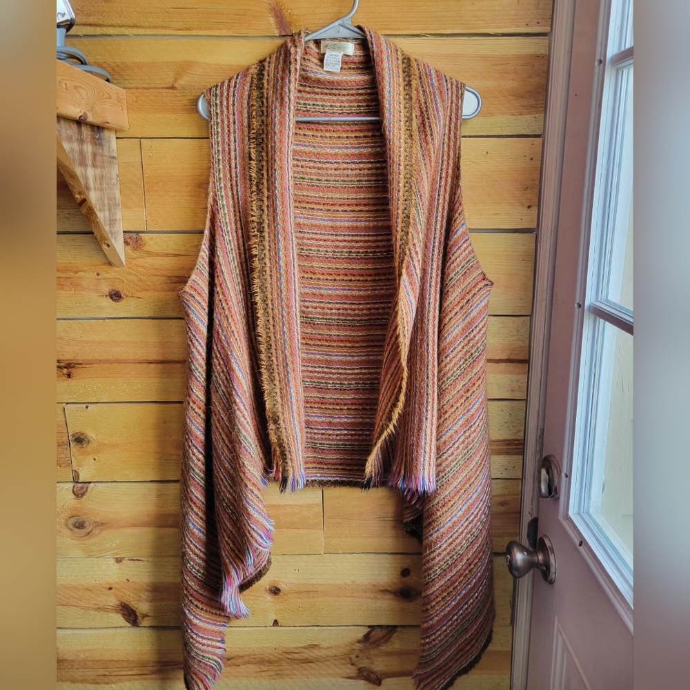 Womens Vintage Cardigam Vest